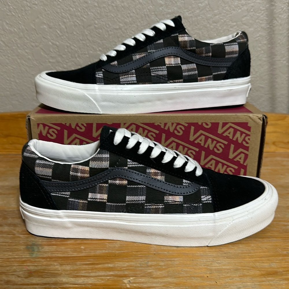 Vans Old Skool 36 D Bricolage check Multi Checkered